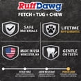 thumbnail image 6 of Ruff Dawg Cube Medium 2.5 Indestructible Dog Toy, Yellow – Heavy-Duty Rubber Fetch & Chew Toy for Aggressive Chewers – Erratic Bounce, Floats, BPA & Latex Free – Made in USA, 6 of 8