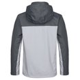 thumbnail image 5 of Little Donkey Andy Men's Waterproof Rain Jacket Outdoor Rain Shell Coat for Hiking,Golf,Travel Steel Gray/Light Gray S, 5 of 6