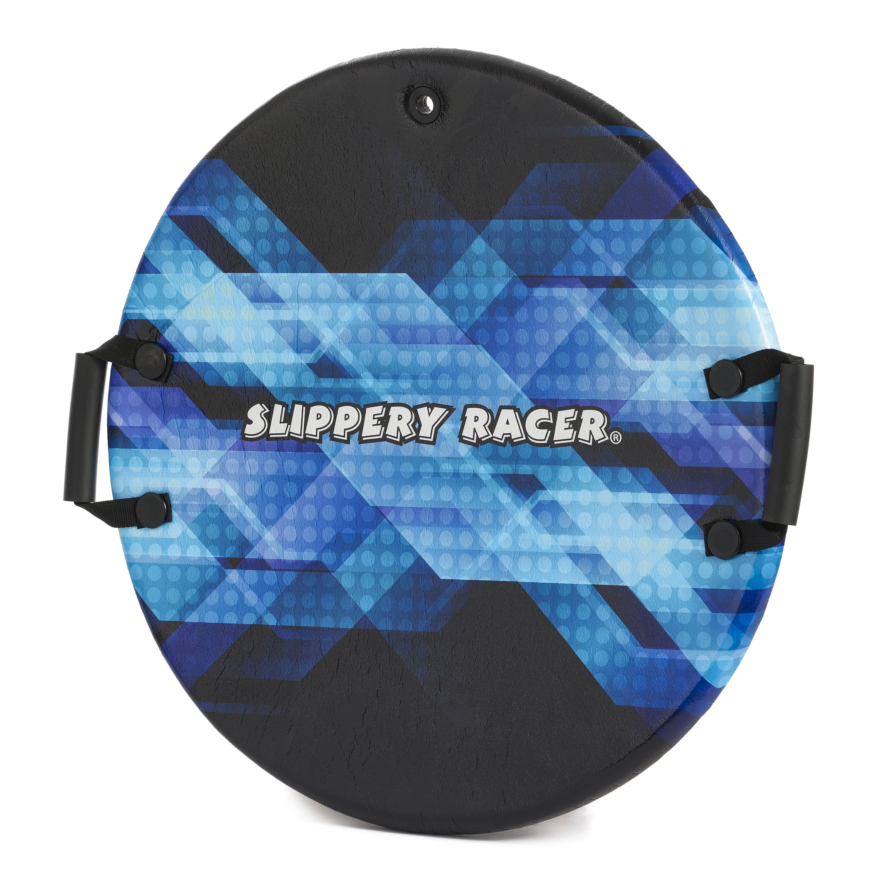 Slippery Racer Downhill Zeus Kid's Foam Saucer Disc Snow Sled with Handles