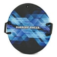 thumbnail image 2 of Slippery Racer Downhill Zeus Kids Foam Saucer Disc Snow Sled (4 Pack), 2 of 5