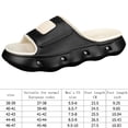 thumbnail image 2 of Los hombres deslizan la almohada casa zapatillas cómodas diapositivas interiores planas para la playa del verano, 2 of 9