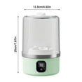 thumbnail image 3 of Portable Mini Washing Machine for Delicates Hygienic Cleaning Compact Travel Laundry Tool Smart Home Appliance, 3 of 9