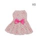 thumbnail image 3 of Ropa de mascotas vestidos mascotas ropa de moda faldas de moda transpirable colorido trajes de fiesta suministros de fiesta para primavera verano rosa xs Advancent PT000681-06, 3 of 7