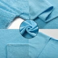 thumbnail image 6 of Muka Cotton Beach Pool Lounge Chair Cover Terry Bath Towel with Side Pockets, 29" x 85"-Blue, 6 of 8