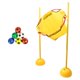 thumbnail image 3 of Juego de lanzamiento de bolsas de frijoles para niños con 6 bolas reutilizables para desarrollar inteligencia de inteligencia al aire libre juguetes Amarillo, 3 of 8