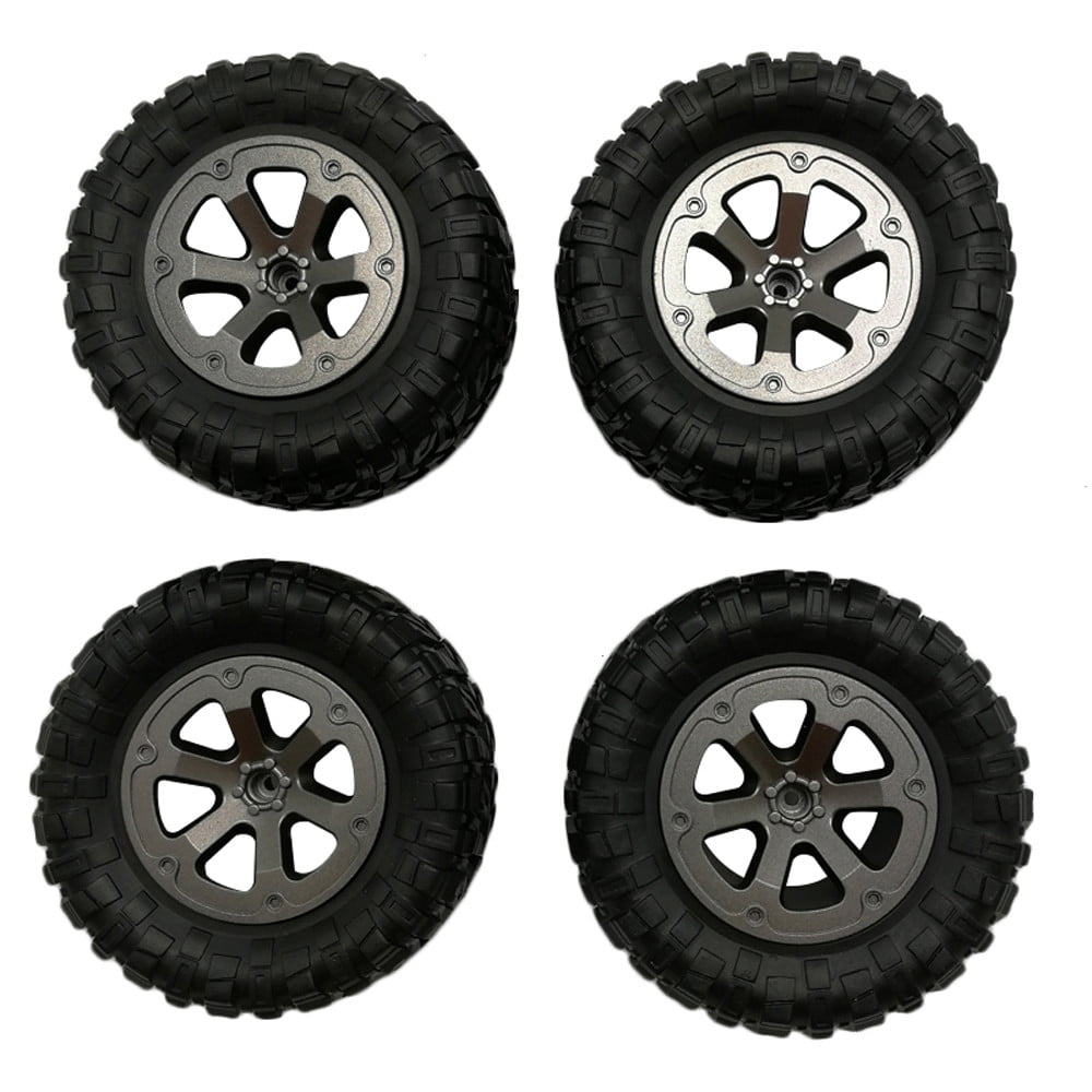 4X4 Double RC Car Wheel For 1/16 WPL B14 B24   Military Truck Vehicles