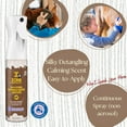 thumbnail image 2 of Zone Protects Silk-Stride Detangle Equine Spritzer; Brush Out Tangles in Tails and Manes; Frosted Lavender Scented; Continuous Spray, 2 of 5
