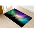 thumbnail image 6 of Outdoor Rugs, Nursery Rug, View Rugs, Canadian Forest Rug, Large Rug, Aurora Borealis Landscape Rugs, Cosmos Rug, Colorful Sky Rugs, 2.6'x9.2' - 80x280 cm, 6 of 8