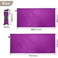 thumbnail image 3 of GZHJMY Purple Solid Beach Towel,Absorbent Quick Dry Sport Towel Oversized Lightweight Soft Bath Towel for Travel Sports Pool Swimming Bath Camping 31x71in Bath Towels, 3 of 7