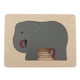 thumbnail image 1 of Rompecabezas De Animales Con Tarjetas, De Combinación De Formas, Rompecabezas DIY, Para De 2-3 , 15x11x2.3cm, 4 Para Elegir Salvador Rompecabezas de madera para educación temprana, 1 of 9