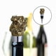 thumbnail image 4 of Tapón de botella de accesorios decorativos sellador Universal Lion Stopper Gold Gloria Tapón de botella de vino, 4 of 8