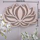 thumbnail image 4 of Lámpara de pared de madera con atenuador, arte de sala de yoga, Mandala de flor de loto, perfecta para relajación y decoración, disponible, 4 of 5
