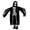 j60-Black, variant on LIIPEE Kids Halloween Costumes Boys Girls Unisex Capes And Mask Skeleton Fancy Dress Up Clothes,9-12 Years