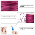 thumbnail image 4 of 1box Round Aluminum Wire Cerise 17 Gauge 1.2mm 380.57 Feet(116m)/roll for DIY, 4 of 6