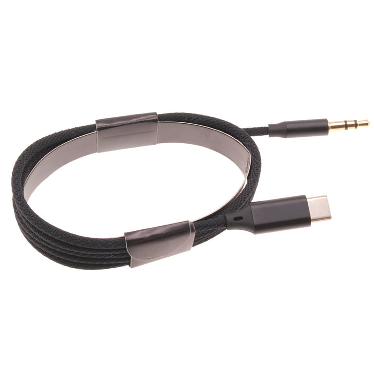 Type C to 3.5mm Aux Cable USB C Male For Samsung Car Stereo Audio