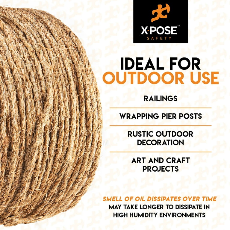 Manila Hemp Rope 1/4″ X 1200′