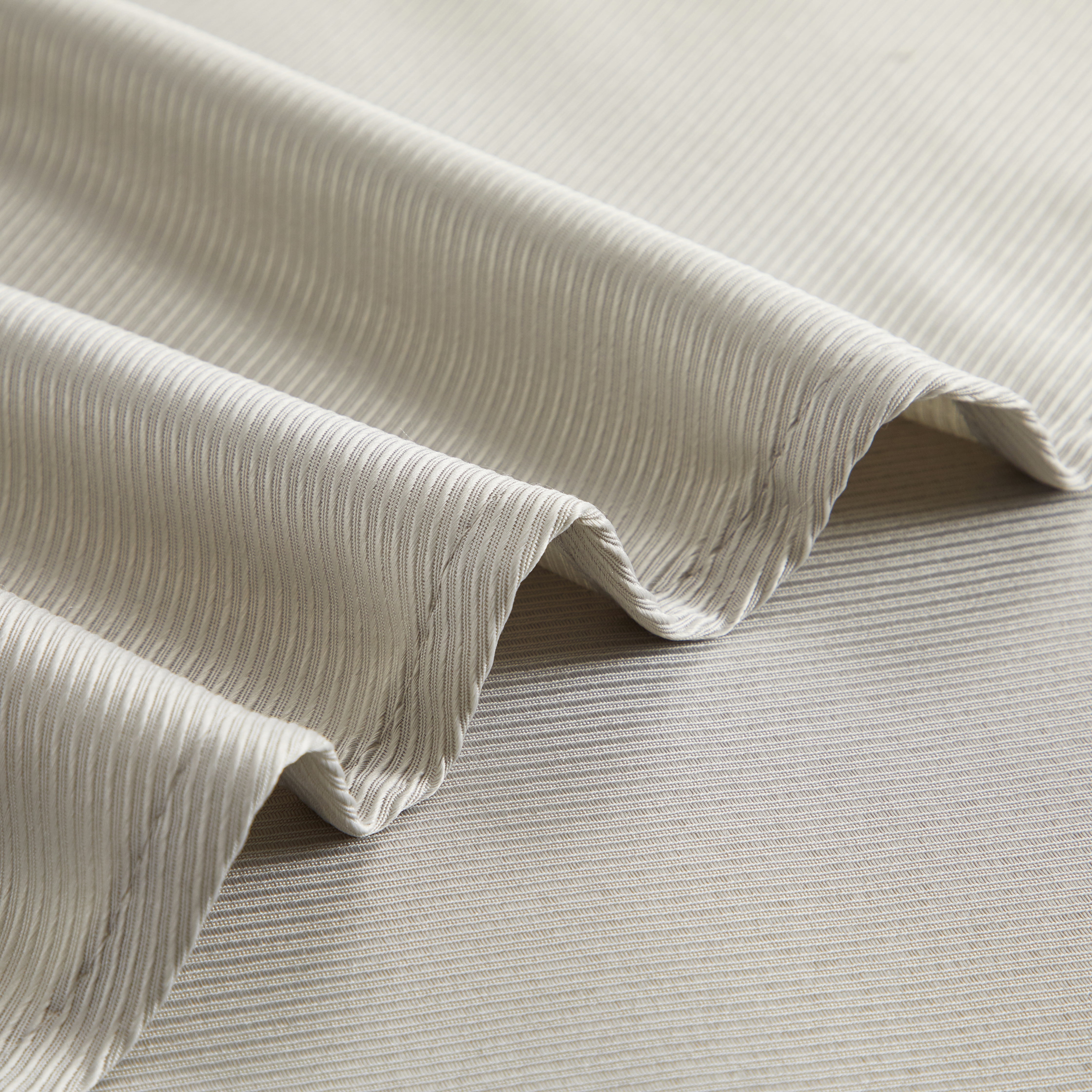 Better Homes & Gardens Silver Embroidered Lattice Sheer & Twill Weave 4 Piece Curtain Set, 63"