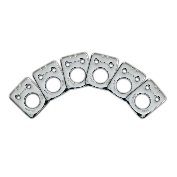 Graph Tech PRT-952-201 Ratio InvisoMatch F Style Chrome Installation Plates Chrome