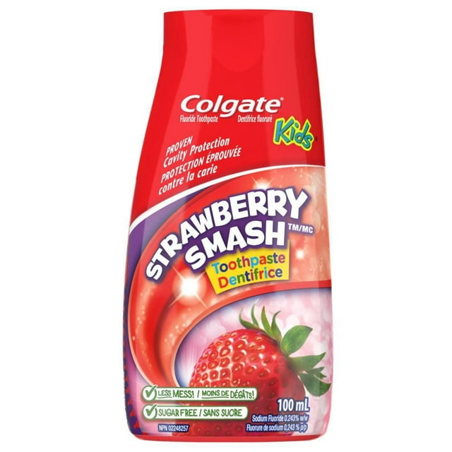 Colgate Liquid Gel 2-in-1 Kids Strawberry Toothpaste And Mouthwash
