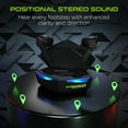 thumbnail image 3 of Hypercel 15524-HYP HyperGear CobraStrike True Wireless Gaming Earbuds with No Lag Audio (15524-HYP) Black, 3 of 12