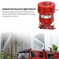 thumbnail image 3 of Campana De Alarma De Motor Industrial, Mini Bocina De Acero De Color Rojo, Sirena De Zumbador De Motor Con Sonido Para Barcos, Ambulancias De Transporte Público, 3 of 7