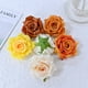 thumbnail image 5 of Simulación de cabeza de flor de rosa de diamante arreglo floral decoración de boda flores de simulación, 5 of 6