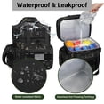 thumbnail image 4 of Lonchera Táctica Expandible TENKIST XL Aislada 25L Negra, 4 of 7