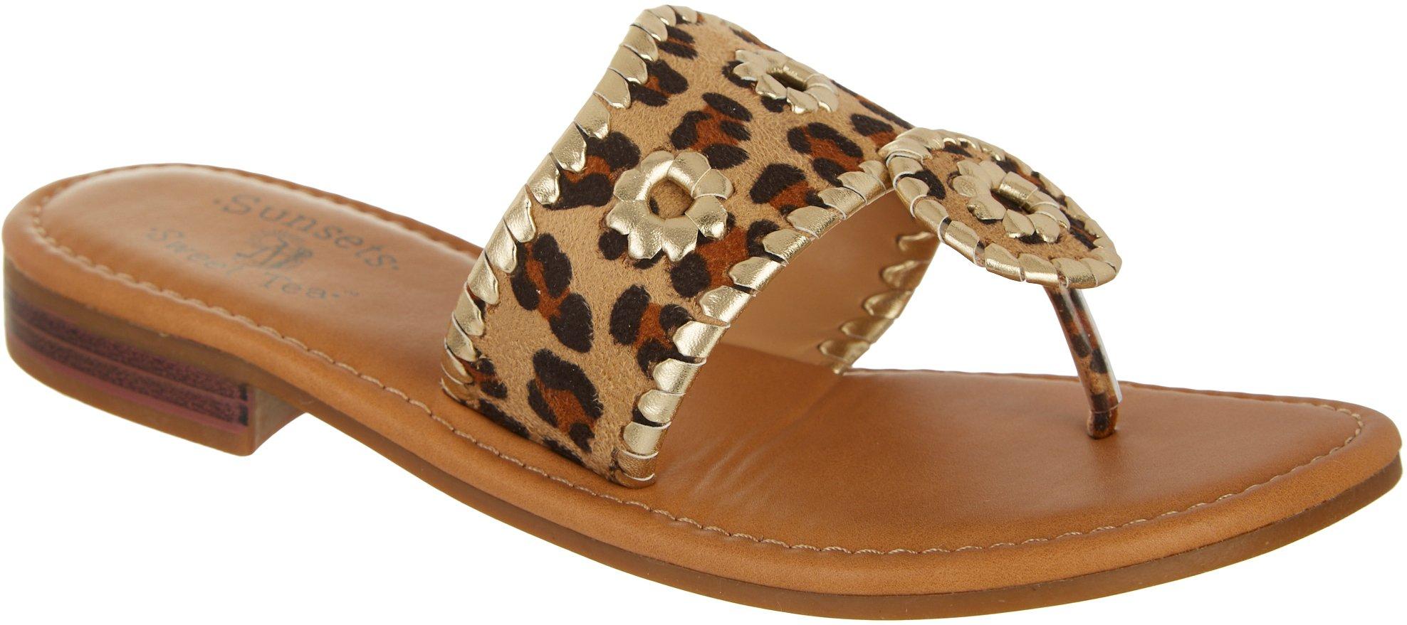 walmart cheetah sandals