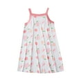 thumbnail image 2 of Juslio Dresses for Girls Round Neck Kids Flower Clothing Sleeveless Print Girls Dress, 2 of 3