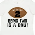 thumbnail image 4 of Inktastic 2nd Birthday Football Sports Boys Boys Toddler T-Shirt, 4 of 5