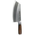 thumbnail image 1 of Town 47422 8" Rocking Cleaver w/ Wood Handle, Stainless Steel, 1 of 2