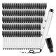 thumbnail image 1 of 100 Pieces Dry Erase Markers Whiteboard Black Dry Erase Markers with Rubber Cap Fine Tip Dry Erase Markers, 1 of 5
