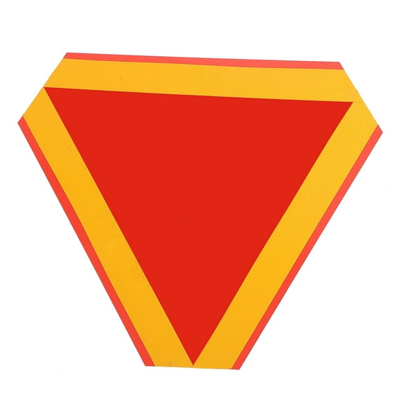 IBASETOY Car Warning Triangle Reflective Sign for Drivers Safety 1Pack