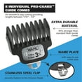 thumbnail image 6 of Wahl Lithium Ion Stainless Steel Men's Beard Trimmer, Removeable Blades,  Interchangeable heads for Grooming Ear, Nose, Brow and Detail trimming. #9898, 6 of 12