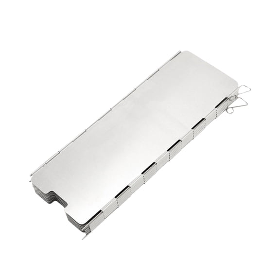 Portable Windscreen for Camping Stoves Lightweight Folding Wind Shield Protector for Outdoor Cooking