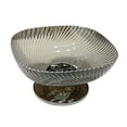 thumbnail image 2 of deevoka Fruit Serving Bowl Drainer Round Kitchen Strainer Bowl for Table Centerpiece Black, 2 of 9