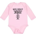 thumbnail image 3 of Inktastic Future Judge Law Scale Boys or Girls Long Sleeve Baby Bodysuit, 3 of 5