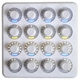 thumbnail image 1 of Dj Techtools P554-1 Midi Fighter Twister - Controlador de color blanco, 1 of 5