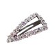 thumbnail image 1 of Pinzas de pelo de cristal oso de fresa con diamantes de imitación AB grandes triangulares, 1 of 4