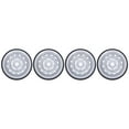 thumbnail image 4 of 4Pcs Crawler Beadlock Wheel Hubs 12 Holes Metal Wheel Hub Replacement for 4/SCX10Silver, 4 of 8