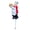 B, variant on KGJQ Cute Chef Shape Hook, Strong Resin Kitchen Wall Hook, No Punch Adhesive Backing Decorative Hook, for Home Kitchen Hang Utensils Dishcloths Aprons