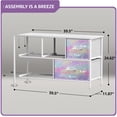 thumbnail image 7 of Dresser w/ 5 Drawers Furniture Storage Chest for Home, Bedroom, 7 of 7