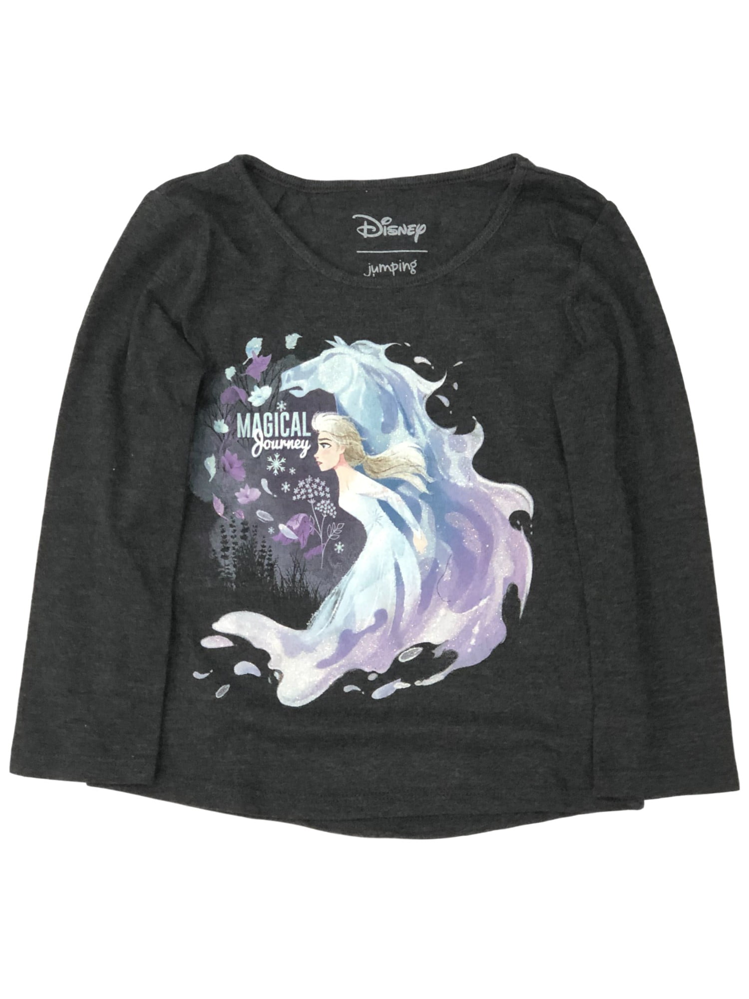 Disney - Jumping Beans Disney Frozen Toddler Girls Gray Magical Journey T-Shirt Tee
