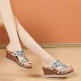 thumbnail image 6 of Womens Sandals ZHUGeLI Limited Time 7 Days 60% off Clearance, Human Foot Arch Design, Fashionable Style, Comfortable Foot Feeling Comfortable Sandals for Women #7 SB, 6 of 7