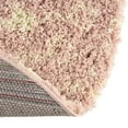 thumbnail image 6 of Unique Loom Moroccan Trellis Shag Collection Area Rug - Meknes (7' 10" x 10' Oval Light Pink/Ivory), 6 of 6