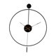 thumbnail image 2 of Reloj de pared creativo, reloj de moda, regalo de inauguración de la casa, moderno y elegante, decoración de pared, reloj colgante para cocina, 50 centímetros, 2 of 8