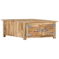 thumbnail image 3 of vidaXL Coffee Table 70x70x30 cm Solid Mango Wood, 3 of 5