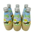 Kuii Coconut Milk Drink with Nata de Coco Pineapple Flavor 9.8 fl oz