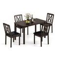 thumbnail image 1 of Costway 5 Piece Dining Table Set for 4 Rectangular Kitchen Table & 4 Chairs Dinette Set, 1 of 10