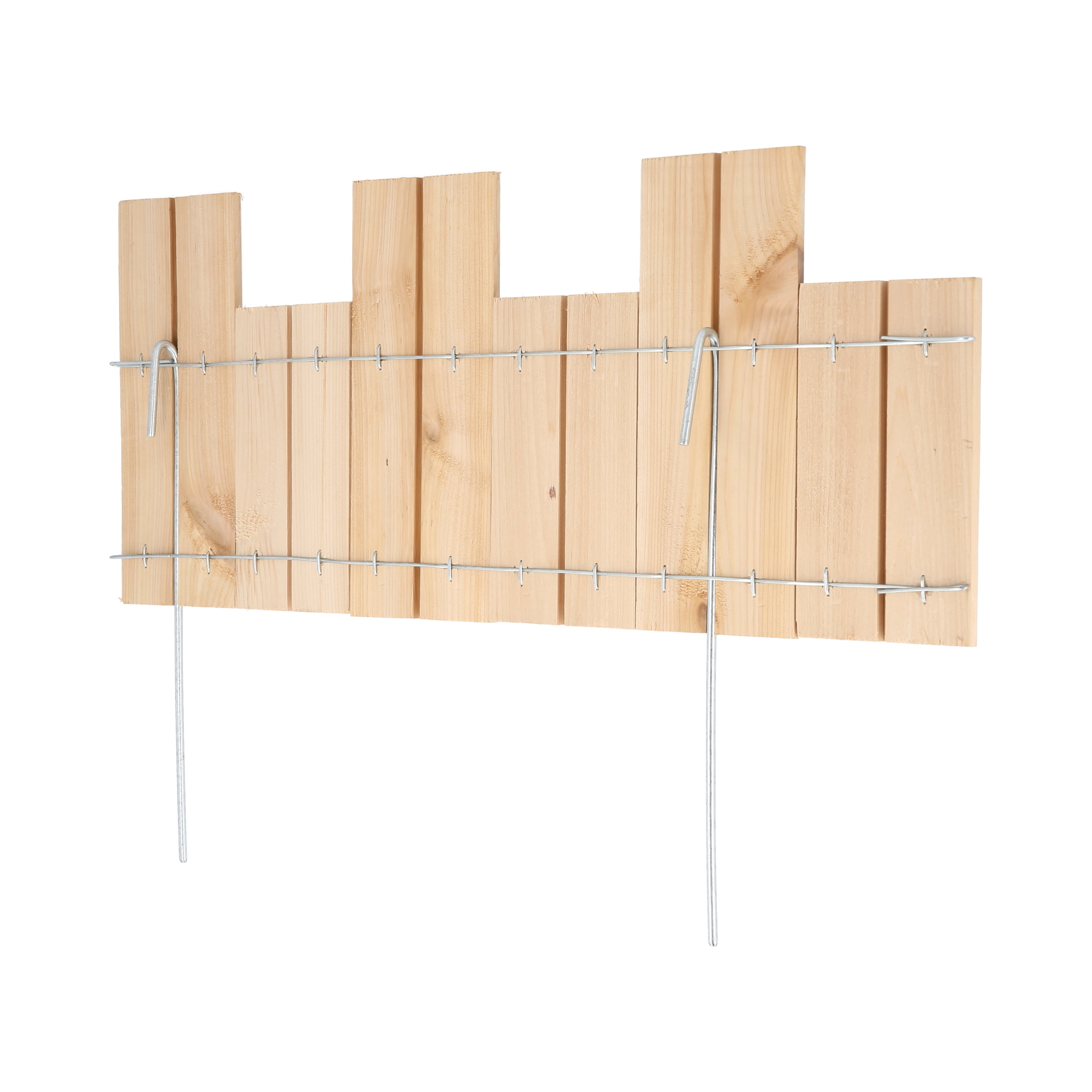 Greenes Fence Cedar Wood Landscape Edging, 18 in. W x 7 in. H x 1 in. D